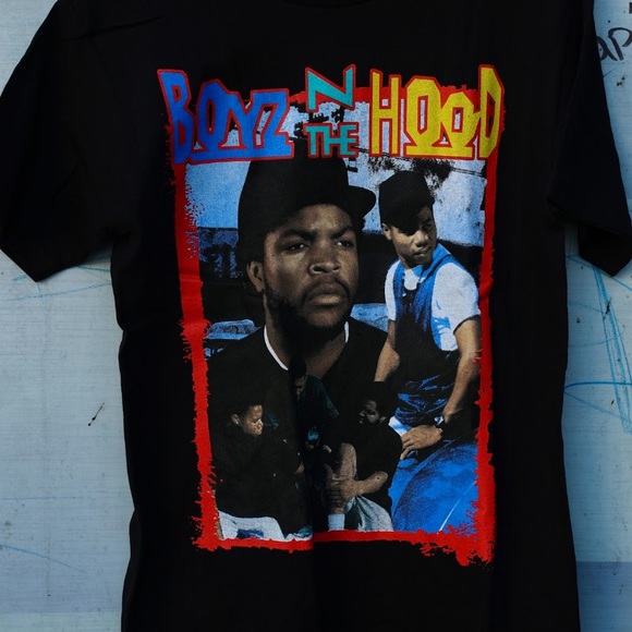 BOYZ N THE HOOD ICE CUBE GRAPHIC TSHIRT - Picture 1 of 1